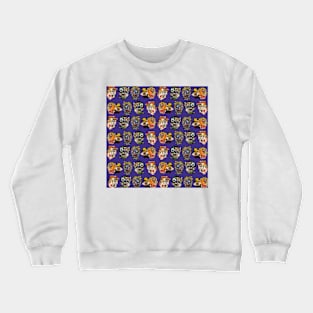 Faces Of The Pandemic Crewneck Sweatshirt